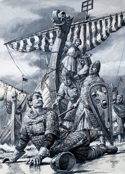 Guilherme, o Conquistador, cai em Hastings de C.L. Doughty