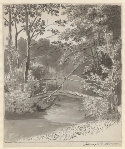 Bro i Sanderumgaards tem de Christoffer Wilhelm Eckersberg