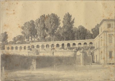 Casino del Muro Torto e Villa Borgheses têm, Rom de Christoffer Wilhelm Eckersberg