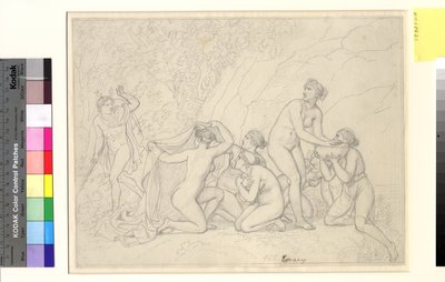 Diana e Acteon. de Christoffer Wilhelm Eckersberg