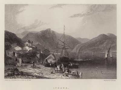 Ithaca (cor litho) de C. (after) Stanfield