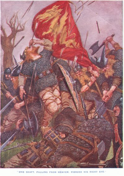 A Batalha de Hastings 1066 de C. Dudley Tennant