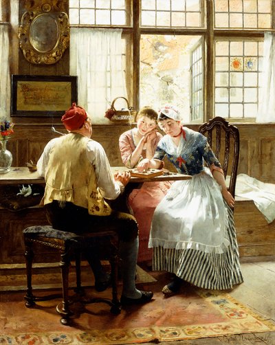 O jogo de damas, de C. Hendrick Nordenberg