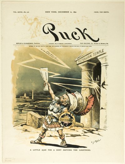 Um pouco de Ajax por um cêntimo Desafiando o relâmpago, de Puck de C. Jay Taylor