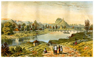 Sandoway, Arakan, Mianmar, século XIX. de C Kegan Paul