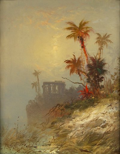 Paisagem egípcia de C. Morgan McIlhenney