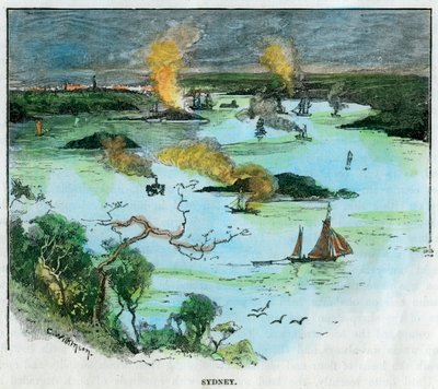 Sydney, Nova Gales do Sul, Austrália, c1885. de C. Wilkinson