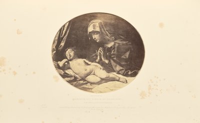 Cristo e a Virgem, de Guido Reni de Caldesi and Montecchi