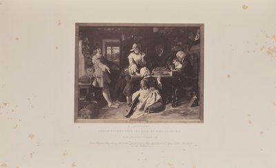 O Regresso de Moisés da Feira, por D. Maclise, R.A. de Caldesi and Montecchi