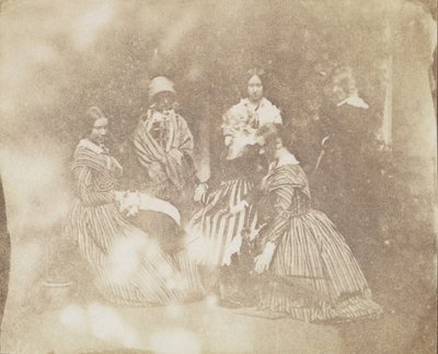 34. Grupos Artísticos em Várias Poses, ca. 1845. de Calvert Jones