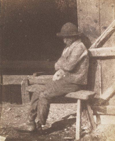 Rapaz Sentado, 1845-50. de Calvert Jones
