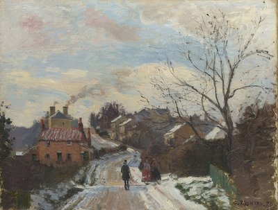 Monte da raposa, Norwood superior. 1870 de Camille Jacob Pissarro