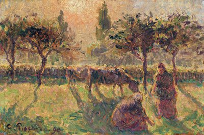 Nos campos, 1890 de Camille Jacob Pissarro