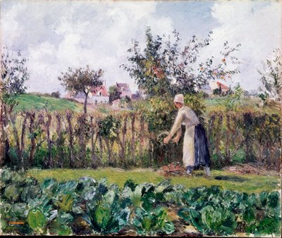 No jardim de Camille Jacob Pissarro