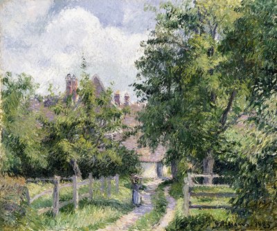 Saint-Martin, perto de Gisors, 1885 de Camille Jacob Pissarro