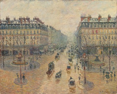 paisagem de Camille Pissarro