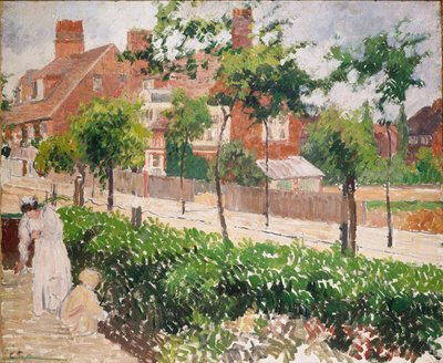 Bath Road, Londres, 1897 de Camille Pissarro
