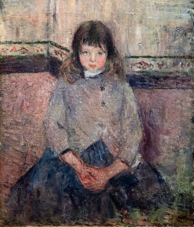 Félix Pissaro de saia de Camille Pissarro