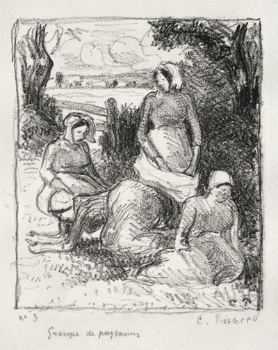 Grupo de Camponeses de Camille Pissarro