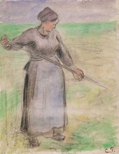 Haymaker de Camille Pissarro