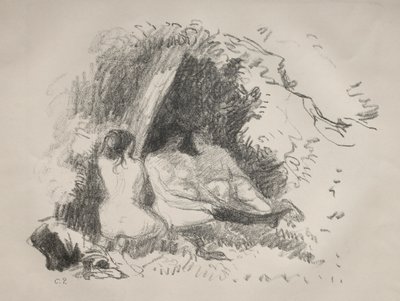Mulheres Nuas de Camille Pissarro
