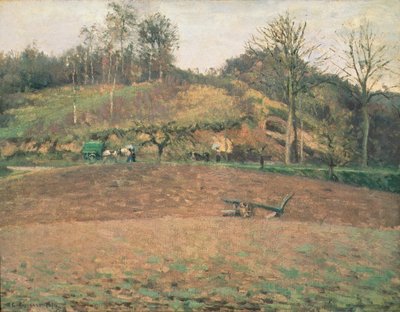 Plowland de Camille Jacob Pissarro
