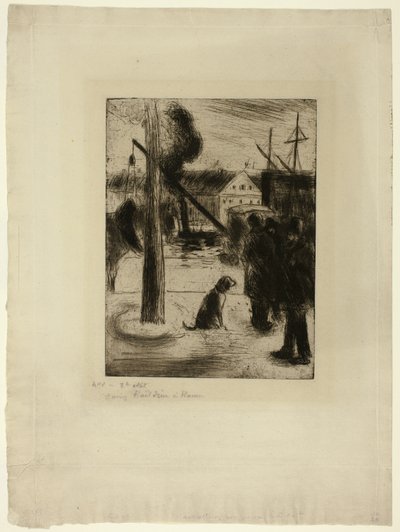 Passeio em Rouen: Cours Boieldieu de Camille Pissarro