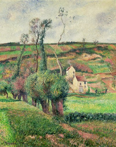 As Encostas do Repolho, Pontoise de Camille Jacob Pissarro