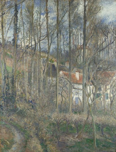 A Côte des Bœufs em L&39;Hermitage de Camille Jacob Pissarro