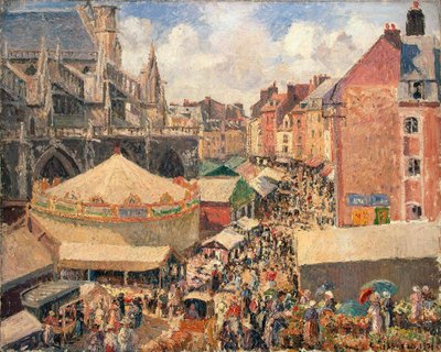 A Feira em Dieppe, Sunny Morning