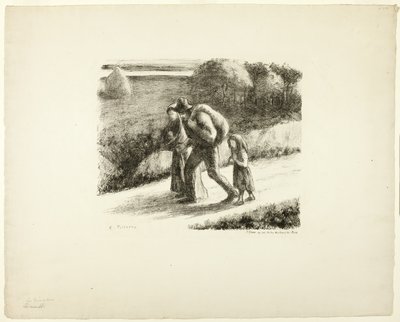 Os vagabundos de Camille Pissarro