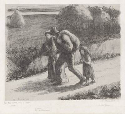 Os Vagabundos de Camille Pissarro