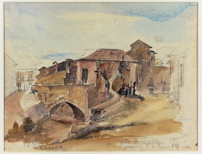 The bridge of Dona Romualda Caracas, Venezuela 1854 … de Camille Pissarro