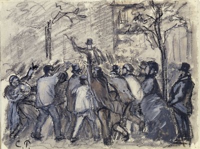 Levante Urbano em Paris de Camille Jacob Pissarro