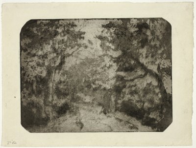 Pista arborizada em Pontoise de Camille Pissarro