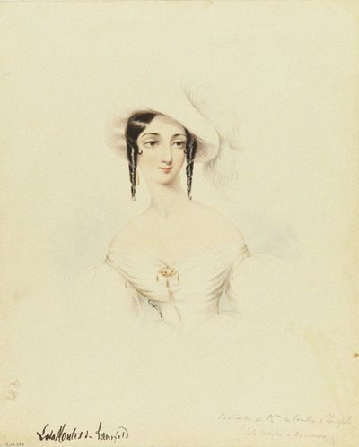 Retrato da dançarina Lola Montez 1821-1861, 1846. de Camille Roqueplan