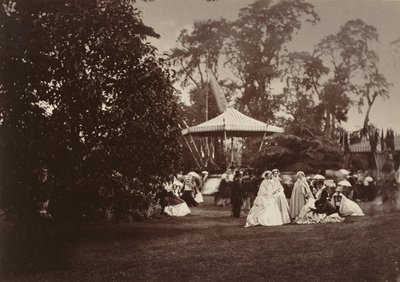 Fete Champetre em Orleans House, Londres de Camille Silvy