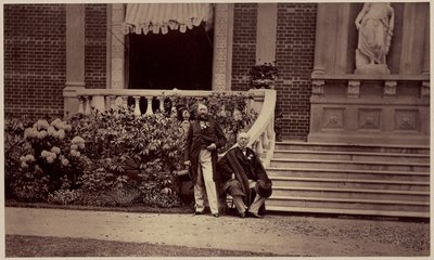 Sua Alteza Real o Príncipe Auguste de Saxe Cobourg Gotha de Camille Silvy