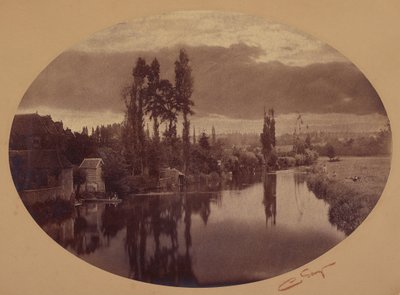 River Scene de Camille Silvy