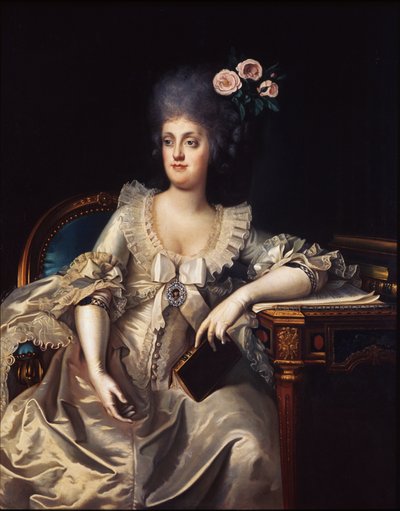 Retrato de Mary Carolina da Áustria de Camillo Landini