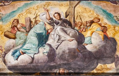 Juízo Final, detalhe (fresco) de Camillo Procaccini