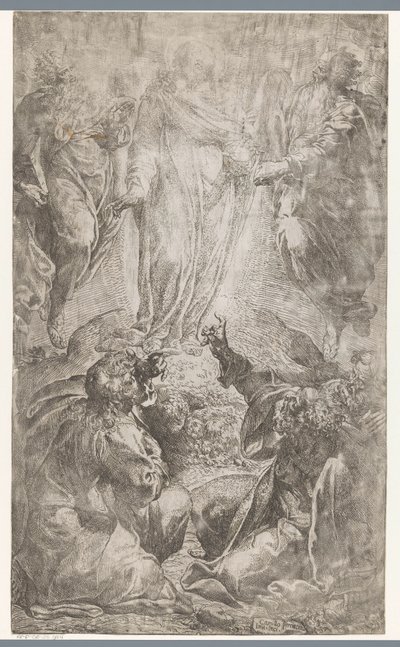 Transfiguração de Cristo no Monte Tabor de Camillo Procaccini