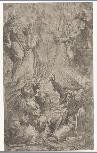 Transfiguração de Cristo no Monte Tabor de Camillo Procaccini