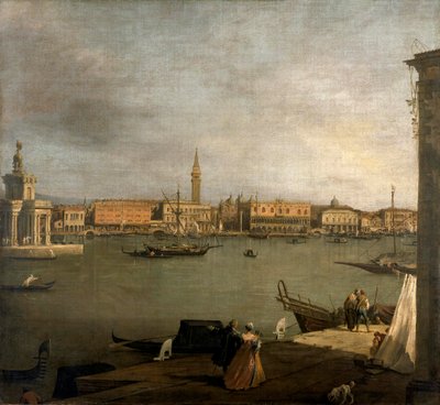 Canaletto - Bacia de São Marcos, NMW A 76 de Canaletto