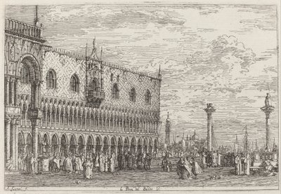 Canaletto - La Piera del Bando. V. - Projeto de arte do Google de Canaletto