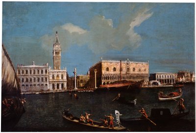 Grande Canal, Piazzetta e Palácio Ducal em Veneza