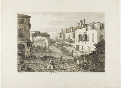 The Gates of Dolo, de Vedute de Canaletto