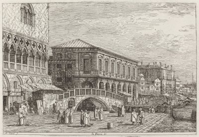 E Pres. V. [inferior esquerdo] de Canaletto