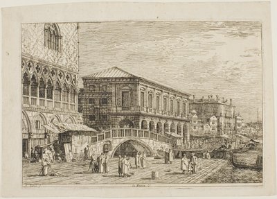 o Preson. V., da Vedute de Canaletto