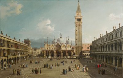 Praça de São Marcos de Canaletto